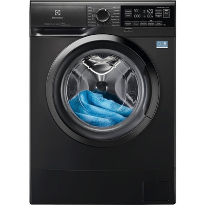 Пральна машина Electrolux EWS6306DXU фронтальна інверторна 6 кг, клас A, темно-срібляста Зображення