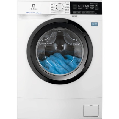 Пральна машина Electrolux EWS6326BU фронтальна 6 кг 1200 об/хв інвертор біла Зображення