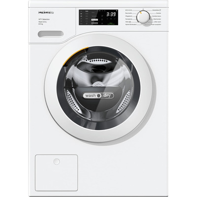 Стирально-сушильная машина Miele WTD 163 WCS фронтальная, 8 кг, инвертор, Wi-Fi, белый Изображение