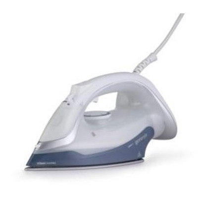 Утюг с паром Gorenje SIK2600WB, керамическая подошва, 2600 Вт, бело-серый Изображение