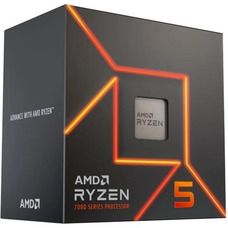 Процесор AMD Ryzen 5 7400, 6 ядер, 12 потоків, AM5, Radeon Graphics Зображення