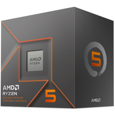 Процессор для настольного ПК AMD Ryzen 5 8600G 6 ядер 4.3-5.0 ГГц Radeon 760M DDR5 AM5 Изображение