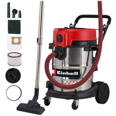 Пылесос профессиональный Einhell TE-VC 5090 SACL 1300 Вт, 50 л, нержавейка Изображение