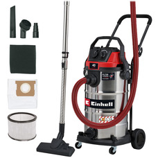 Пылесос профессиональный Einhell TE-VC 4090 SACL 1150 Вт, бак 40 л, HEPA-фильтр Изображение