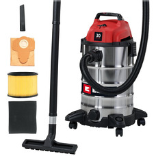 Пылесос для влажной и сухой уборки Einhell TC-VC 3055 S, 950 Вт, бак 30 л, функция выдува Изображение