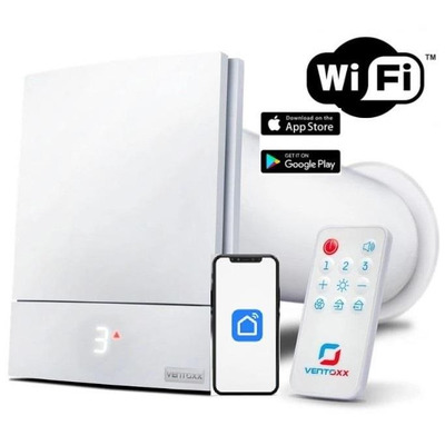 Рекуператор MYCOND Ventoxx Harmony Smart Wi-Fi, керамический теплообменник, 11 режимов Изображение