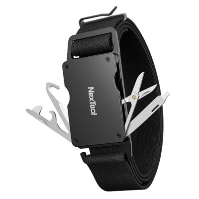 Ремень-мультитул NexTool Multi Functional Belt Tool P50, сталь 420J2, алюминий 5052, более 10 функций Изображение