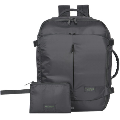 Рюкзак для путешествий Tucano TUGO Premium ML 28.5л черный водоотталкивающий Изображение