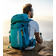 Туристический рюкзак Naturehike NH18Y045-Q 45 л голубой Изображение