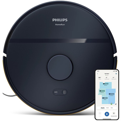 Робот-пилосос Philips Series 2000 XU2000/15, сухе та вологе прибирання, LDS-навігація, 6000 Па 120 хв Зображення