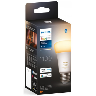 Умная LED-лампа Philips Hue E27 11W ZigBee Bluetooth Изображение