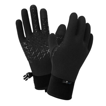 Водонепроницаемые перчатки DexShell StretchFit M, сенсорные, черные Изображение