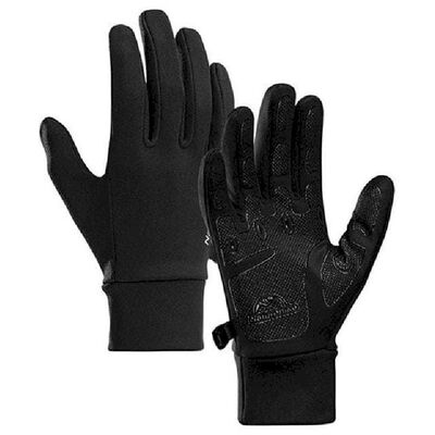 Рукавички Naturehike NH20FS032 з покращеним хватом, розмір XL, чорні Зображення