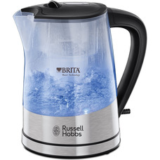 Электрочайник Russell Hobbs Purity 22850-70, 1 л, 2200 Вт, стекло/сталь Изображение