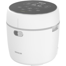 Рисоварка Sencor SRM0670WH белая, 0.6 л, сенсорное управление, 8 программ Изображение