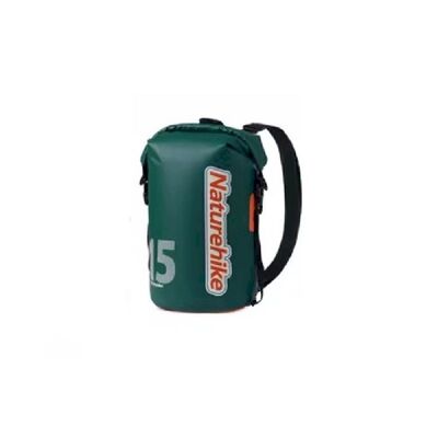 Рюкзак Naturehike CNK2300BS017 водонепроникний 15 л темно-зелений Зображення
