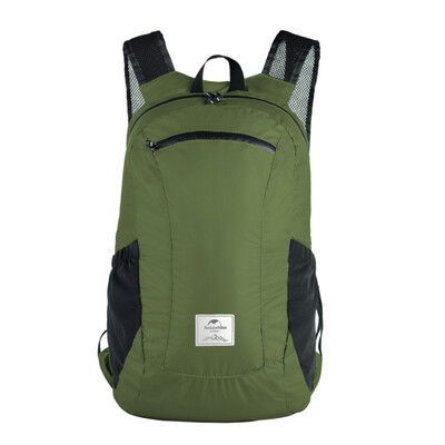 Рюкзак Naturehike NH17A012-B 18 л ультралёгкий, зелёный, водоотталкивающий Изображение
