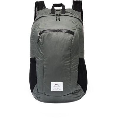 Рюкзак Naturehike NH17A012-B Ultralight 18 л, компактний, сірий Зображення