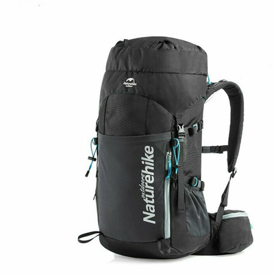 Рюкзак туристичний Naturehike NH18Y045-Q 45 л нейлоновий чорний Зображення