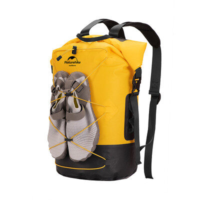 Рюкзак Naturehike NH21FSB04 водонепроникний 20 л, жовтий Зображення