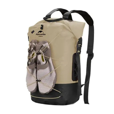 Рюкзак водонепроникний Naturehike NH21FSB04 30 л бежевий Зображення