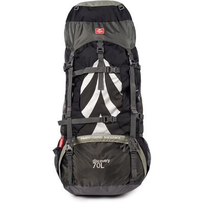 Рюкзак Naturehike NH70B070-B 70 л + 5 л чорний-сірий Зображення