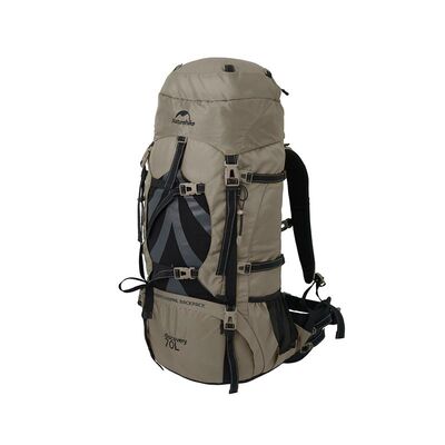 Туристический рюкзак Naturehike NH70B070-B 70 л + 5 л светло-коричневый Изображение