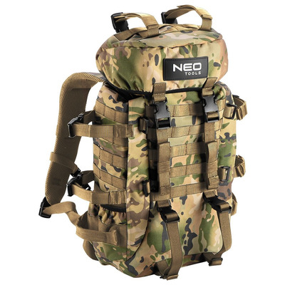 Рюкзак Neo Tools 84-325 туристичний, 30 л, поліестер 600D, зелений Зображення