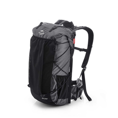 Рюкзак туристический Naturehike Rock NH19BP095, 60+5 л, черный Изображение