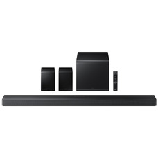 Саундбар Samsung HW-QS750F 5.1.2 с сабвуфером, 465 Вт, Dolby Atmos, Wi-Fi, черный Изображение