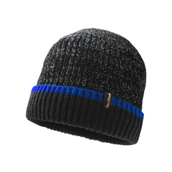 Шапка водонепроницаемая Dexshell DH353BLU L/XL с голубой полосой Изображение