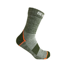 Шкарпетки DexShell Terrain Walking Ankle водонепроникні XL зелені Зображення