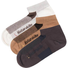 Шкарпетки Naturehike NH21FS013 швидковисихаючі 3 пари M (36-39) Зображення