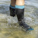 Носки водонепроницаемые DexShell Wading Green M, черные Изображение