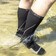 Шкарпетки водонепроникні DexShell Compression Mudder M сірі Зображення