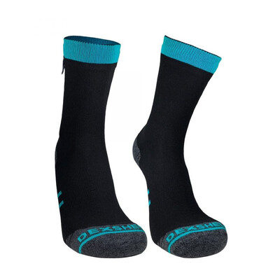 Шкарпетки водонепроникні Dexshell Running Lite Socks, M, блакитні Зображення