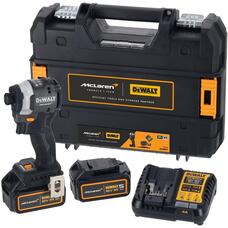 Шурупокрут-дриль ударний DeWALT DCF85MP2T McLaren F1 TEAM LIMITED EDITION 18В, 205 Нм, 2x5А·год, кейс Зображення