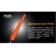 Сигнальный жезл Fenix AD201 красный из ударопрочного пластика Изображение