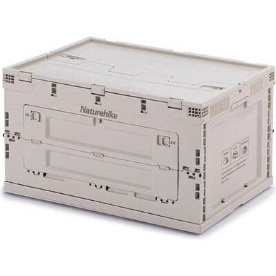 Складаний контейнер Naturehike NH20SJ036 80 л поліпропіленовий сірий Зображення