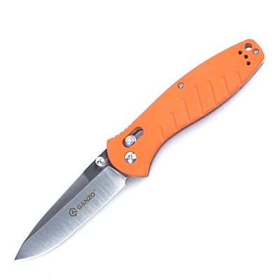 Складаний ніж Ganzo G738-OR помаранчевий 440C G10 Axis-Lock Зображення