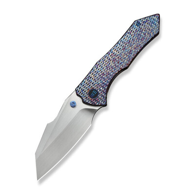 Складаний ніж Weknife High-Fin XL WE24010-5, сталь CPM 20CV, титанове руків’я Flamed, 207 мм Зображення