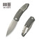 Складной нож Weknife Sine Wave WE23069B-2, M390, титановая рукоять Изображение