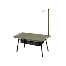 Складной стол Naturehike CNK2450JJ025, алюминий 80х40 см, оливковый Изображение