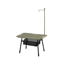Складной стол Naturehike CNK2450JJ025, алюминий, 60х40 см, оливковый Изображение