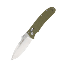 Складной нож Ganzo D704-GR, зеленая рукоять G10, сталь D2 60 HRC Изображение