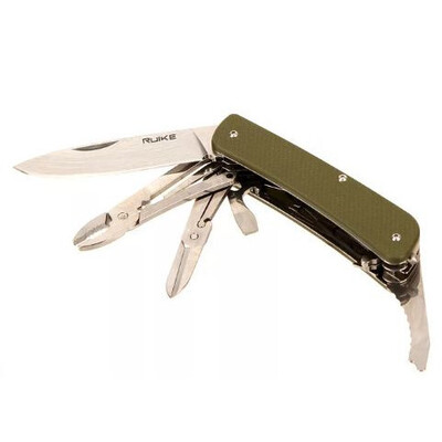 Складной нож Ruike L41 Criterion Collection зелёный G10 85 мм Изображение