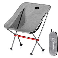 Складаний стілець Naturehike YL05 NH18Y050-Z, алюмінієвий, сірий Зображення