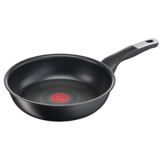 Сковорода Tefal Unlimited 24 см алюминиевая антипригарная черная Изображение
