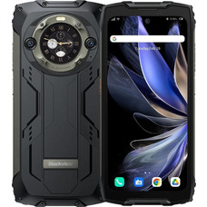 Смартфон Blackview BV9300 Pro 12/256 ГБ, 15080 мАг, чорний, IP68 Зображення
