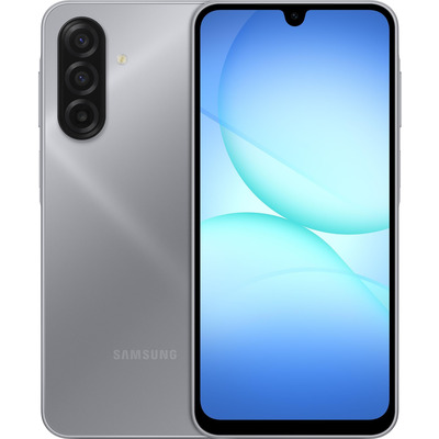 Смартфон Samsung Galaxy A17 SM-A175FZAEEUC 8/256 ГБ сірий, Super AMOLED, 50 МП камера Смартфон Samsung Galaxy A17 SM-A175FZAEEUC 8/256 ГБ сірий, Super AMOLED, 50 МП камера Зображення